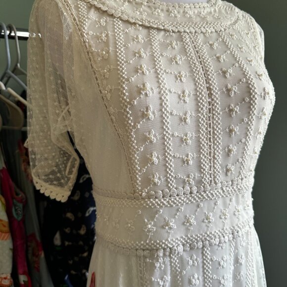 Amelia Rose Ivory Bridal Maxi - Picture 2 of 5